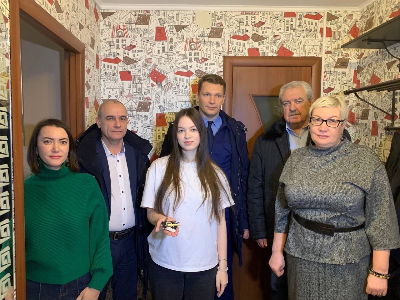 Жительнице Краснознаменска Алине Акмаевой Глава Краснознамен