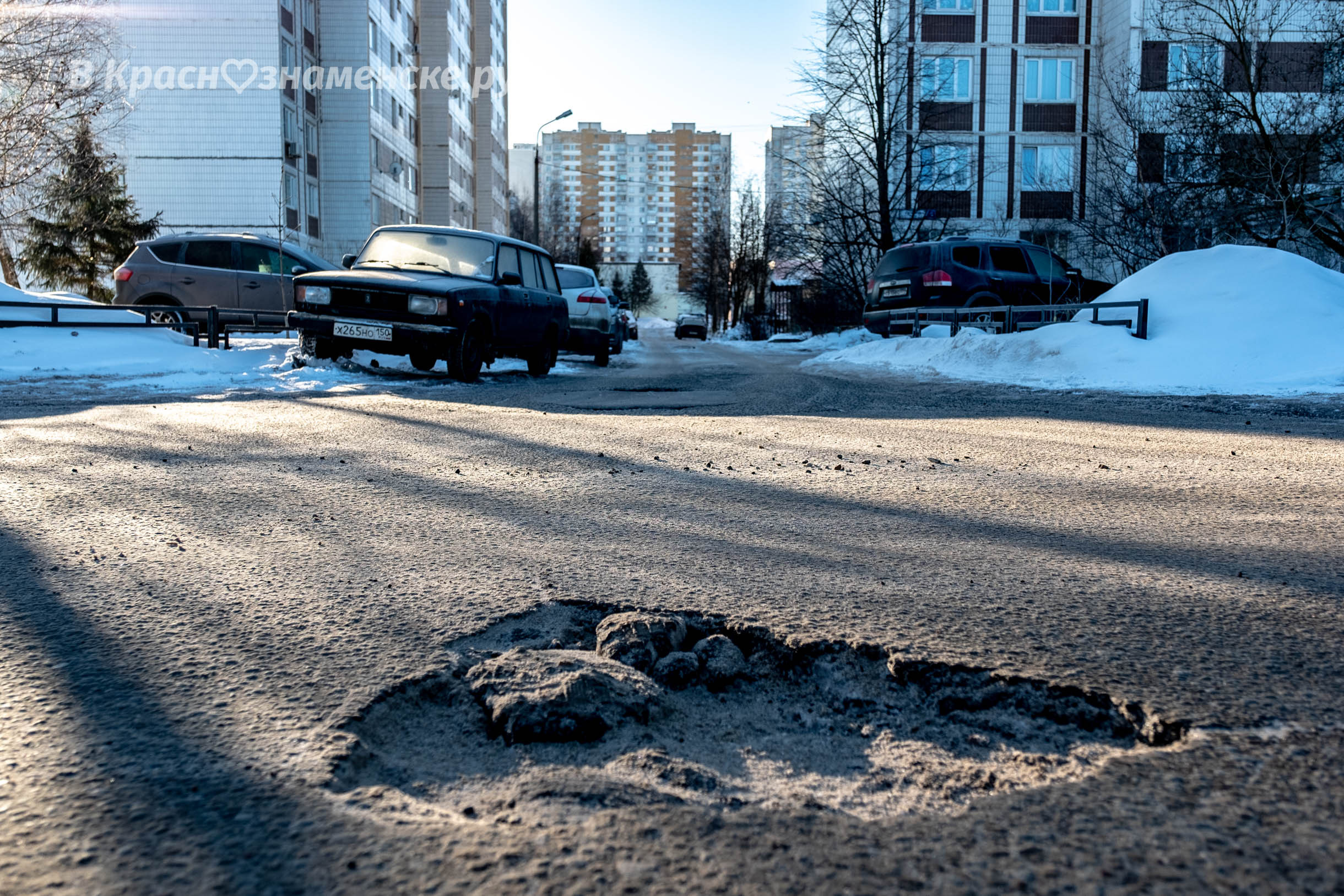 Автолюбители Краснознаменска, будьте бдительны! На дорогах г