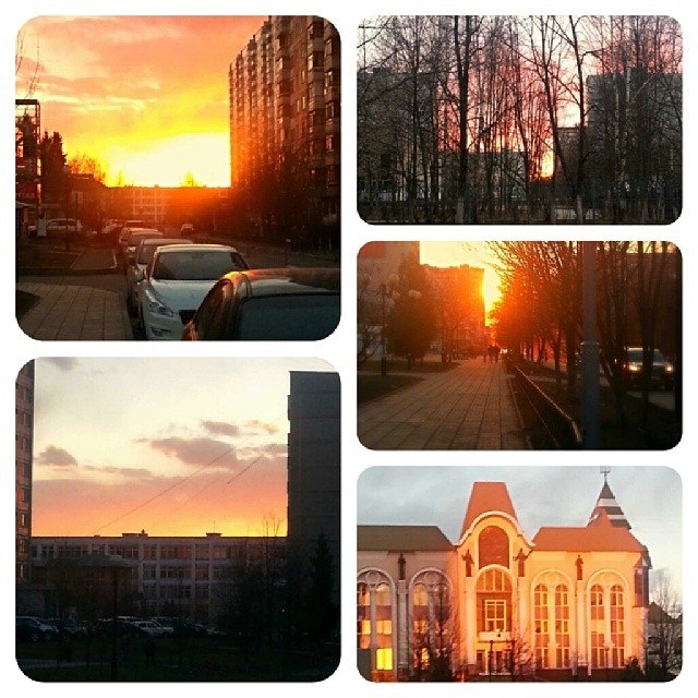 Вечереет 
Автор фотографии Аня Семёнова