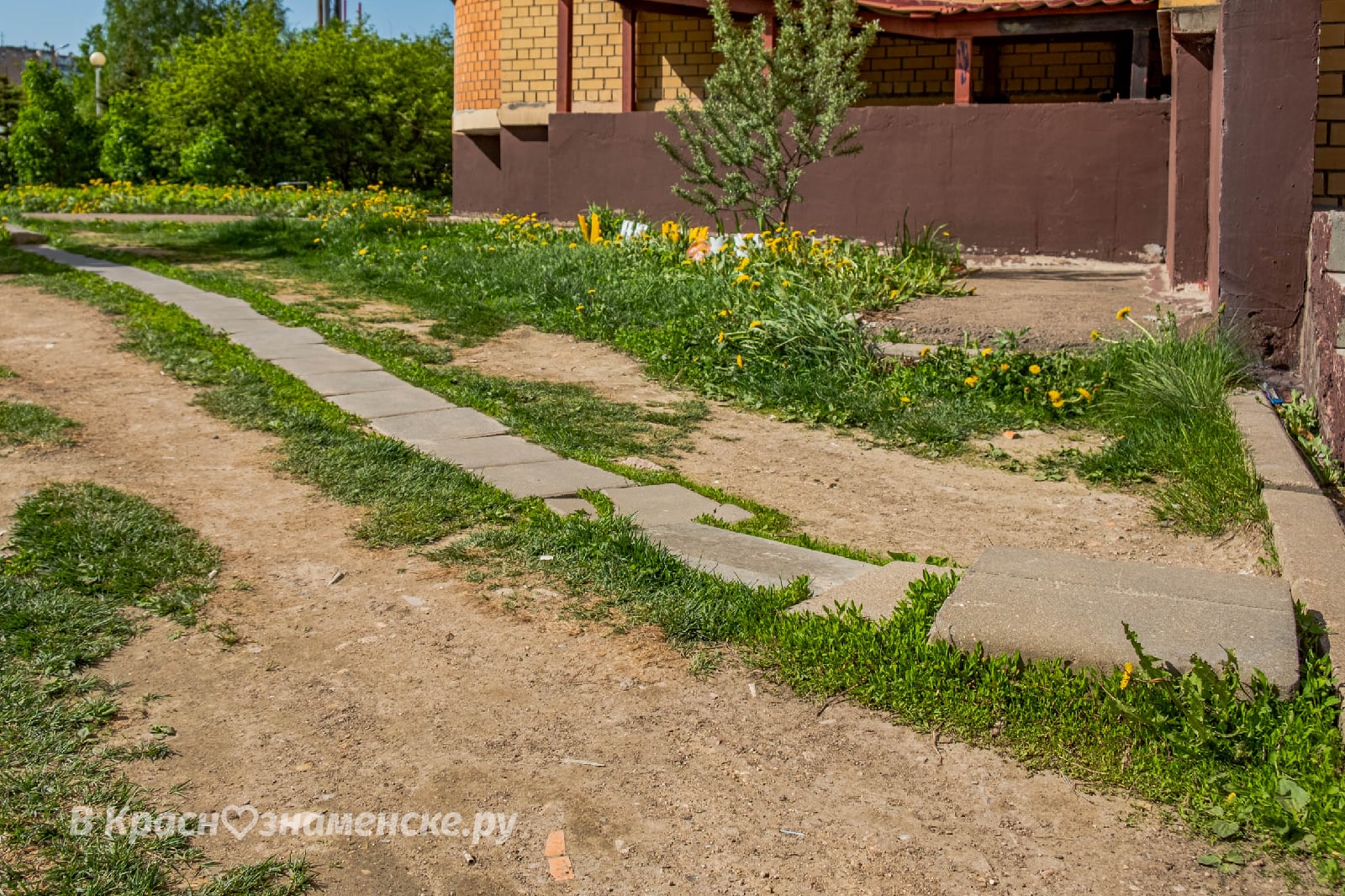 Облагораживание дорожек на Связистах  Дорожки на Связистах в