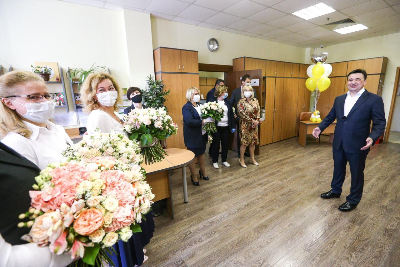 Андрей Воробьев поздравил всех причастных с Днем Социального