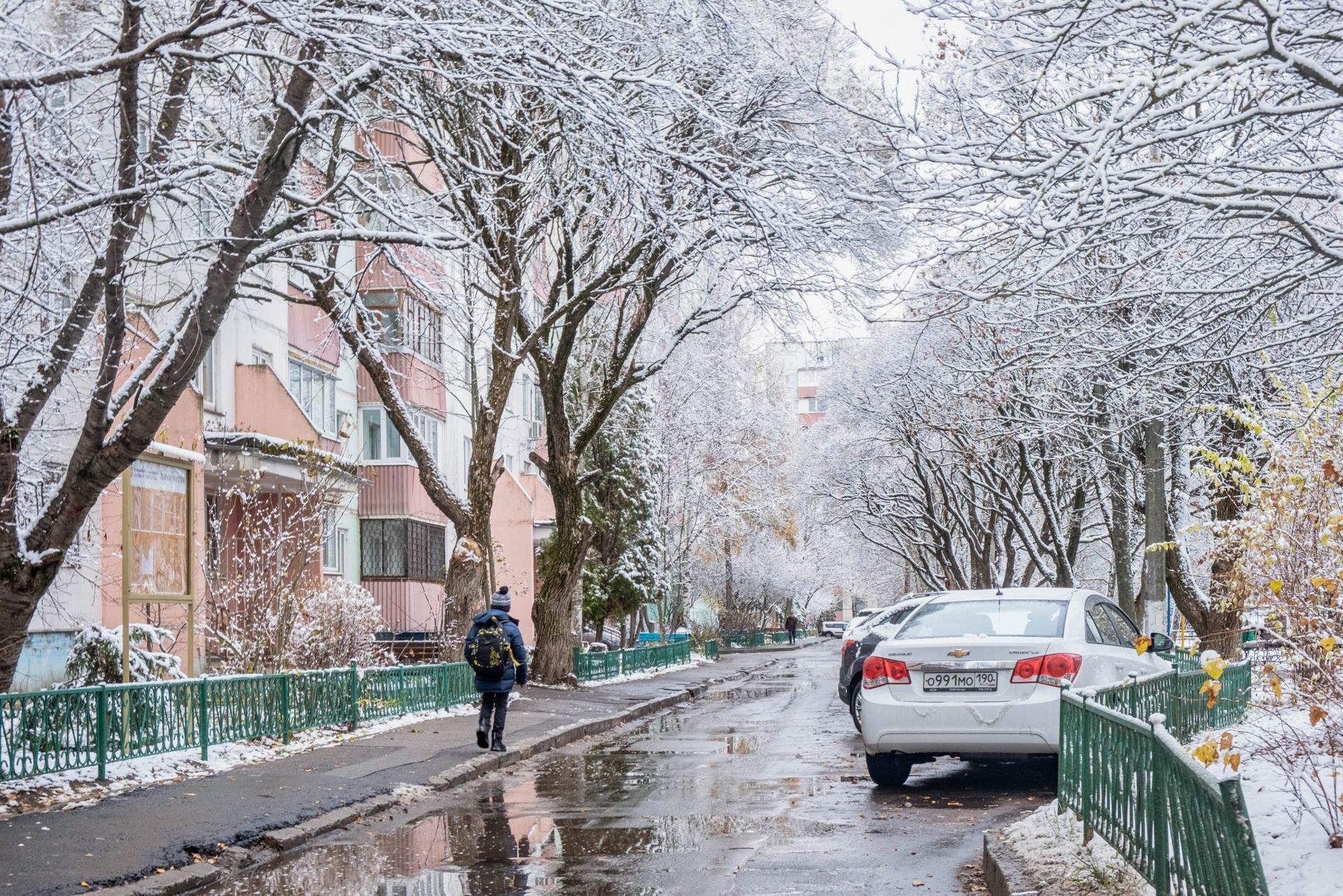 Прогулка по городу ❄️ — Краснознаменск