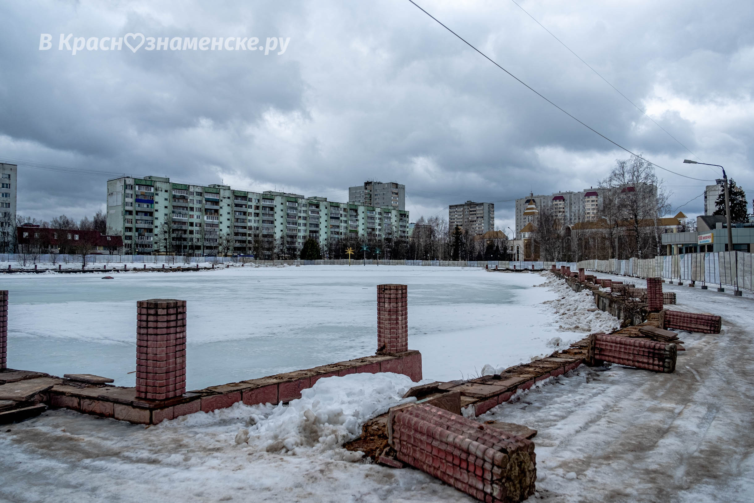 Внешний вид старого озера продолжает претерпевать изменения