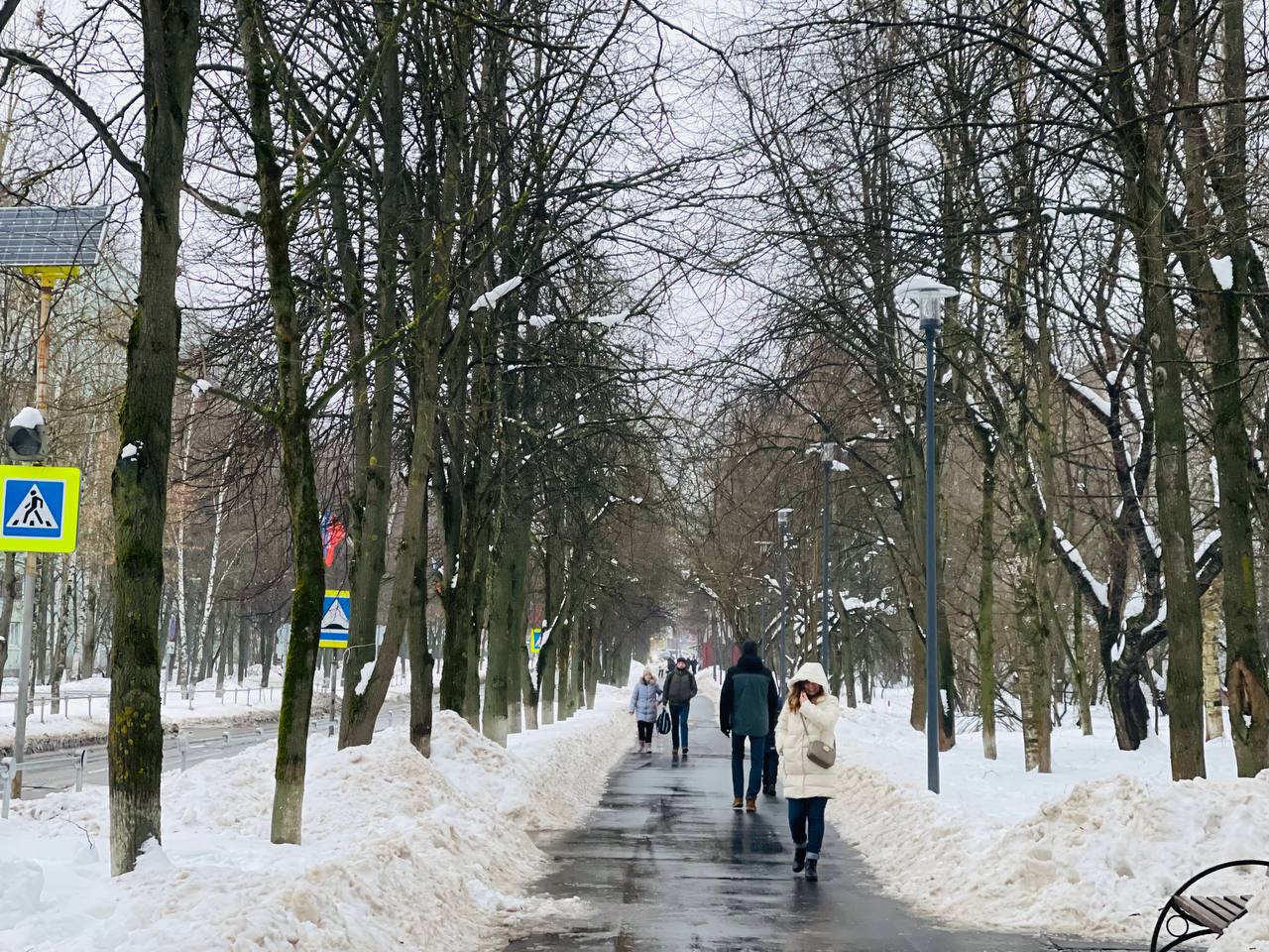 Прогулка по городу. — Краснознаменск