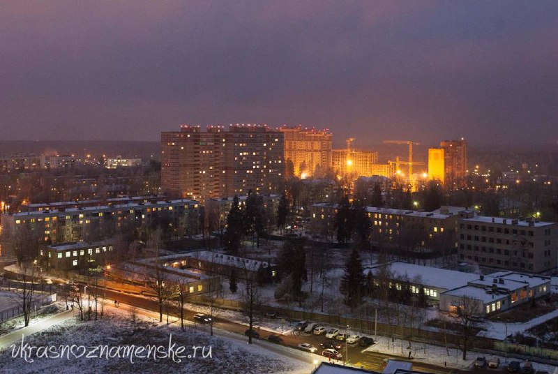 Вечерняя прогулка по городу 2014 года  © в Краснознаменске.р