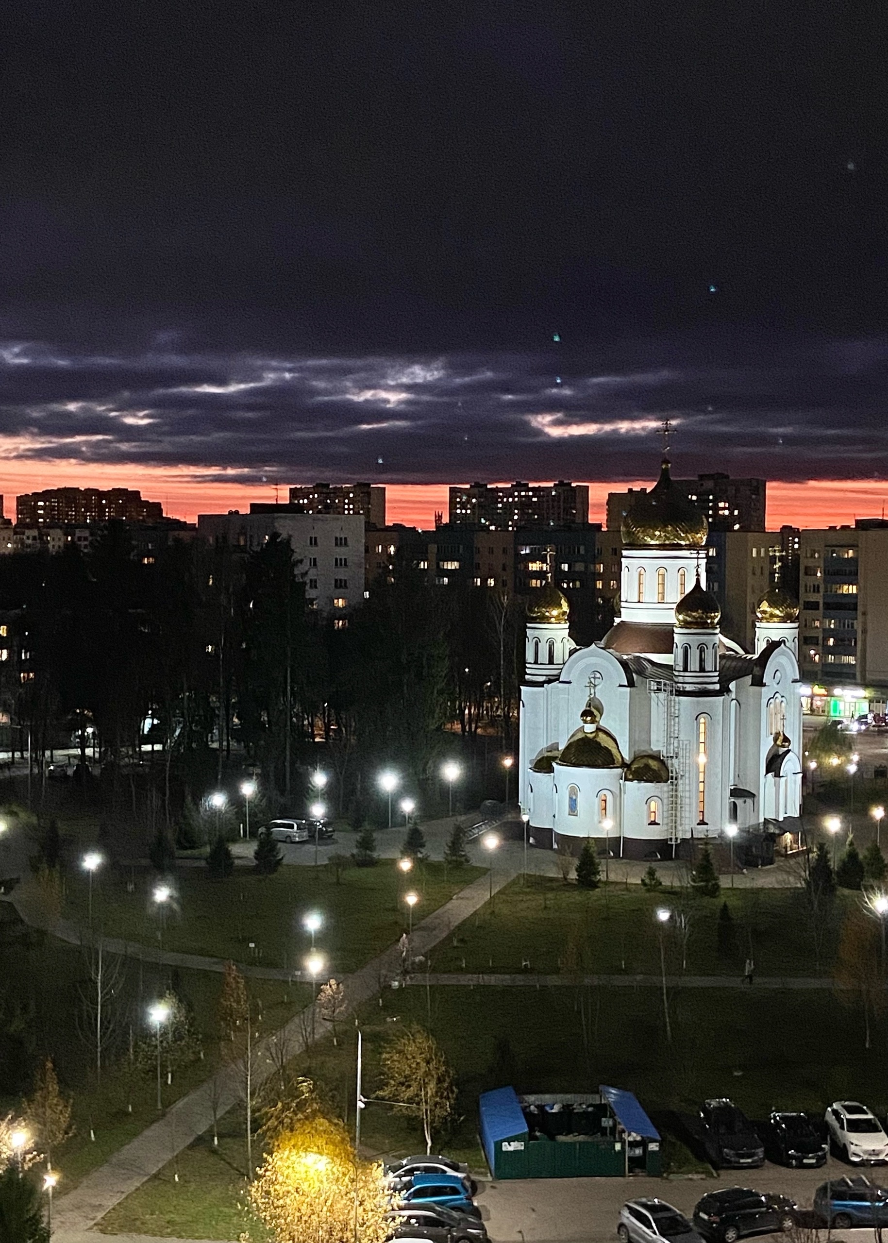 Ночь в городе…????