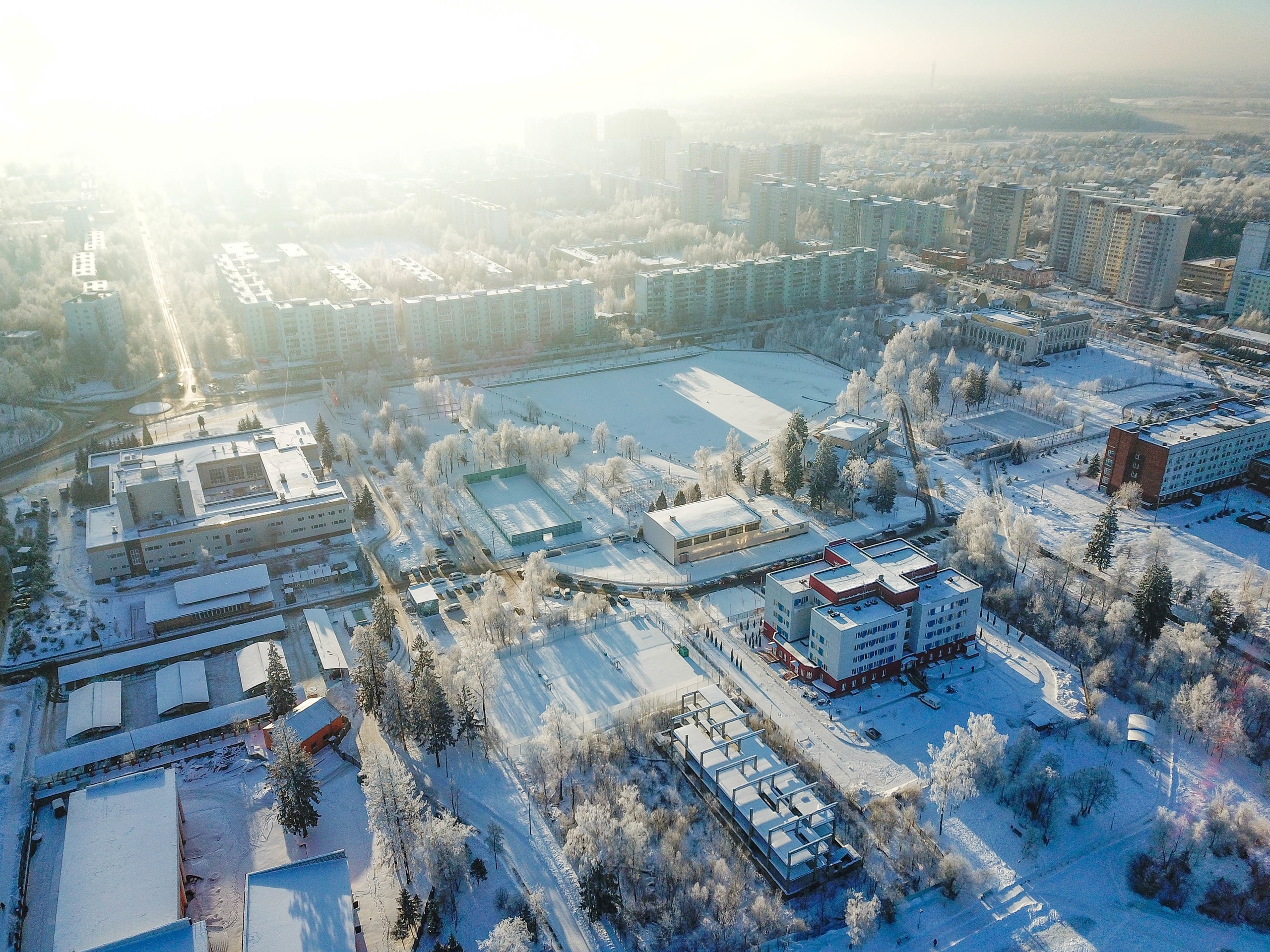 Доброе утро, Краснознаменск! Утром, -5°… 0°, Ясно, Давление: