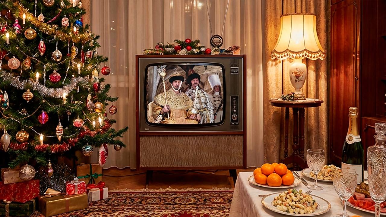 Уже скоро Новый год. По телевизору вновь идут любимые советс