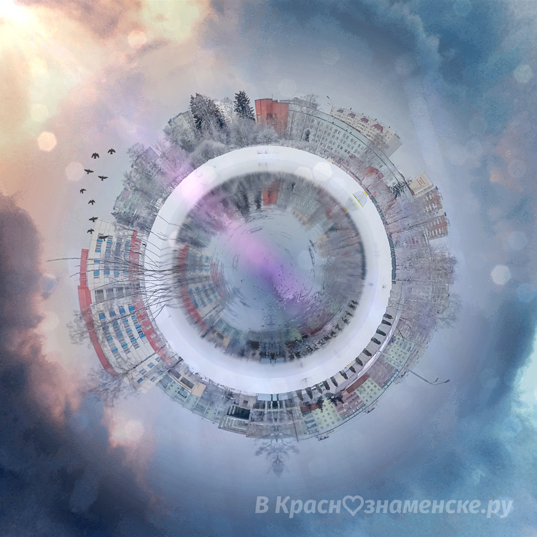 Доброе утро, Краснознаменск! Утром, -4°…-2°, Небольшой снег,