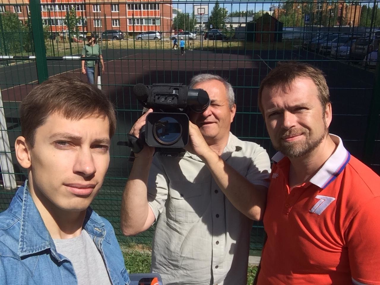 Краснознаменск в телевизоре ٩(◕‿◕｡)۶  Народ, помните, у нас