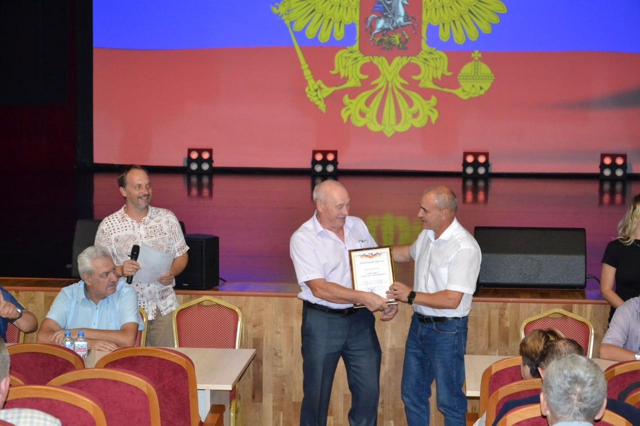 27.08 глава Краснознаменска Владимир Пирогов провёл традицио
