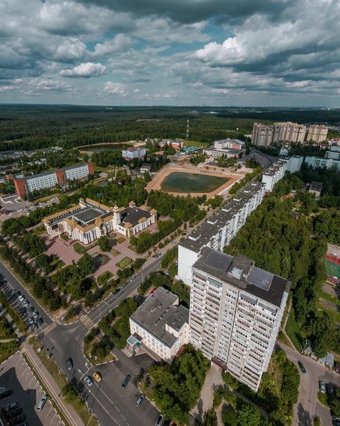 Краснознаменск с высоты ???? kpzmk